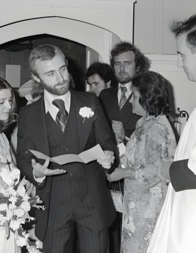 After signing the marriage certificate!